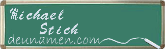 Michael Stich Visitenkarte